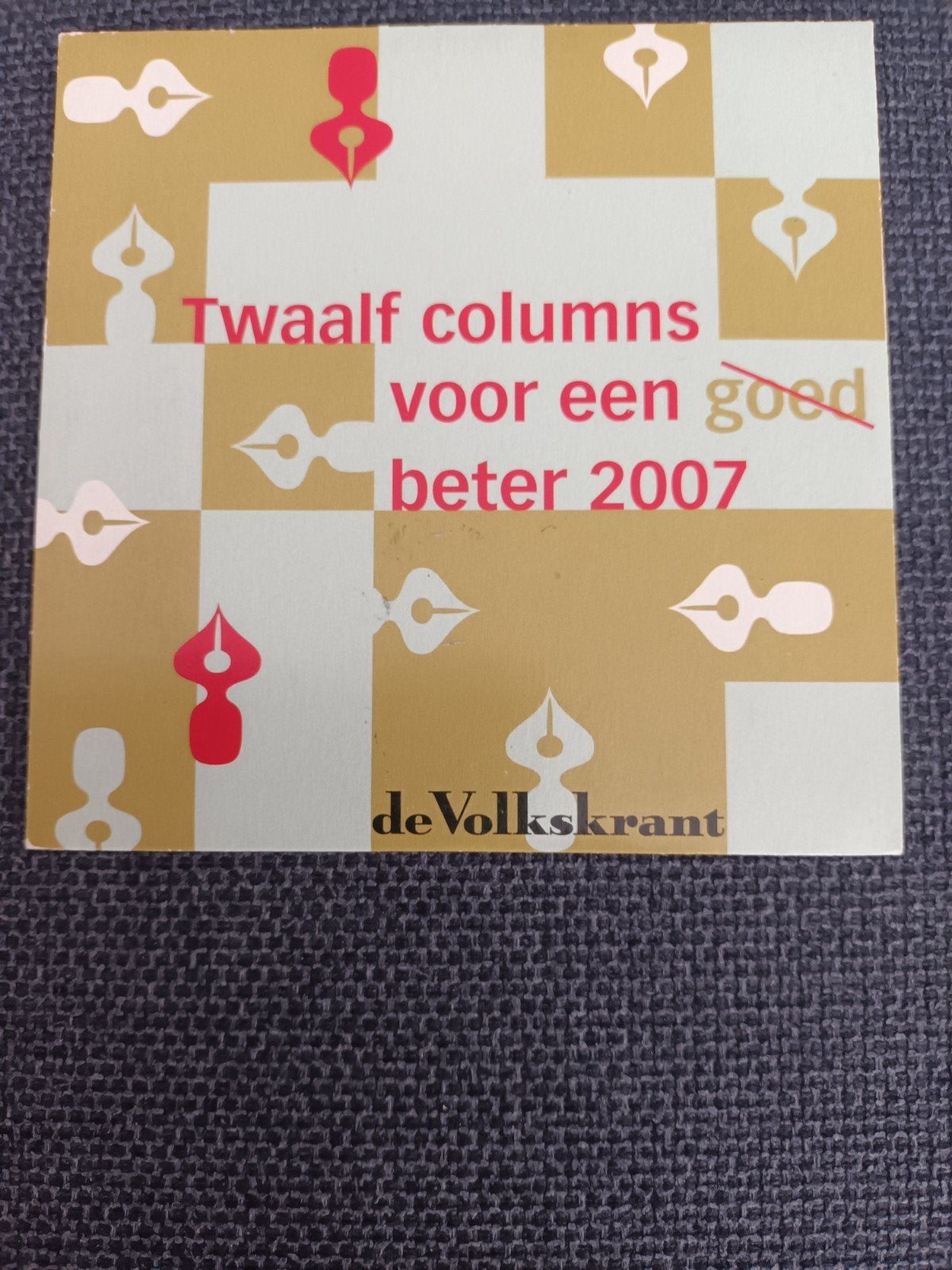 columns de Volkskrant 2006/2007 --, Cd's en Dvd's, Ophalen of Verzenden, Zo goed als nieuw, Speciale editie