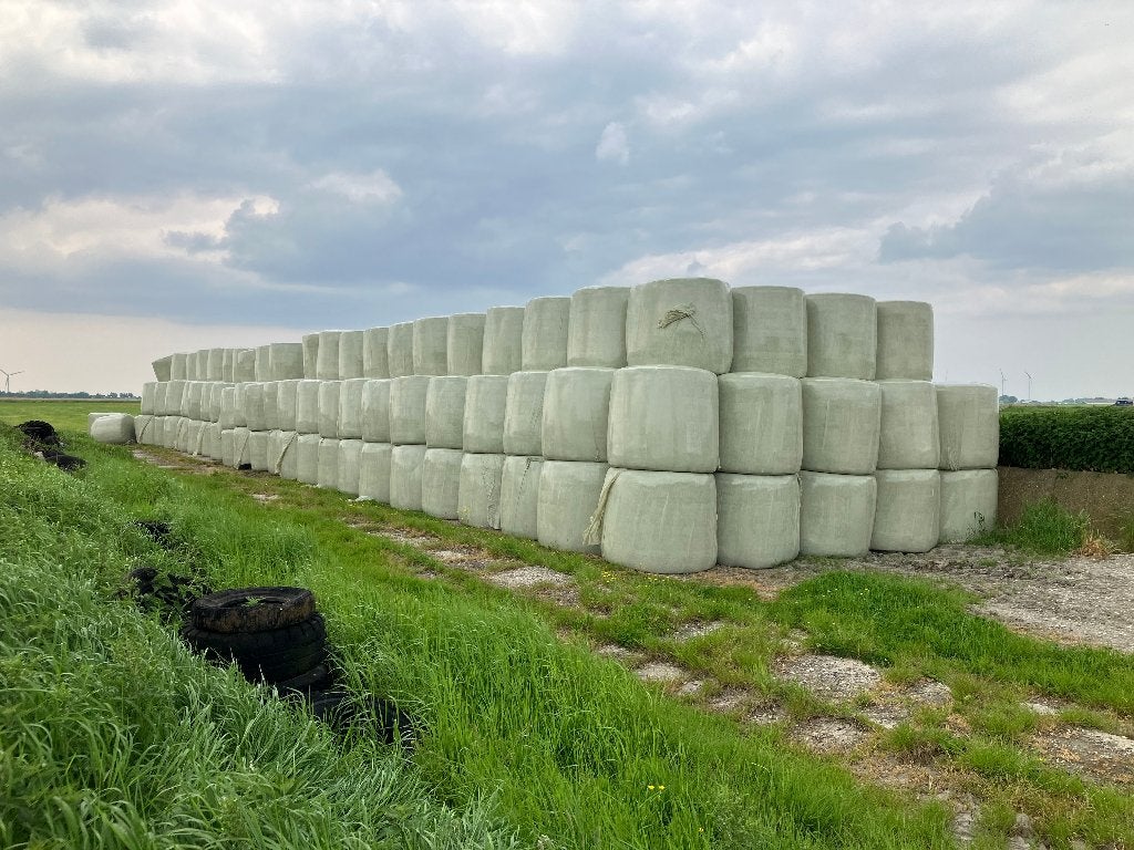 Grote partij ronde kuilbalen, Dieren en Toebehoren, Dierenvoeding, Ophalen of Verzenden, Vee