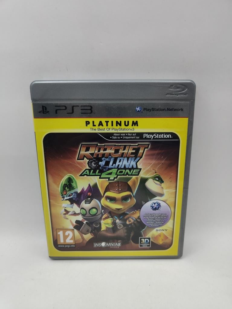 Ratchet & Clank All 4 One PS3 game, Spelcomputers en Games, Games | Sony PlayStation 3, Avontuur en Actie, ., 1 speler, Ophalen of Verzenden