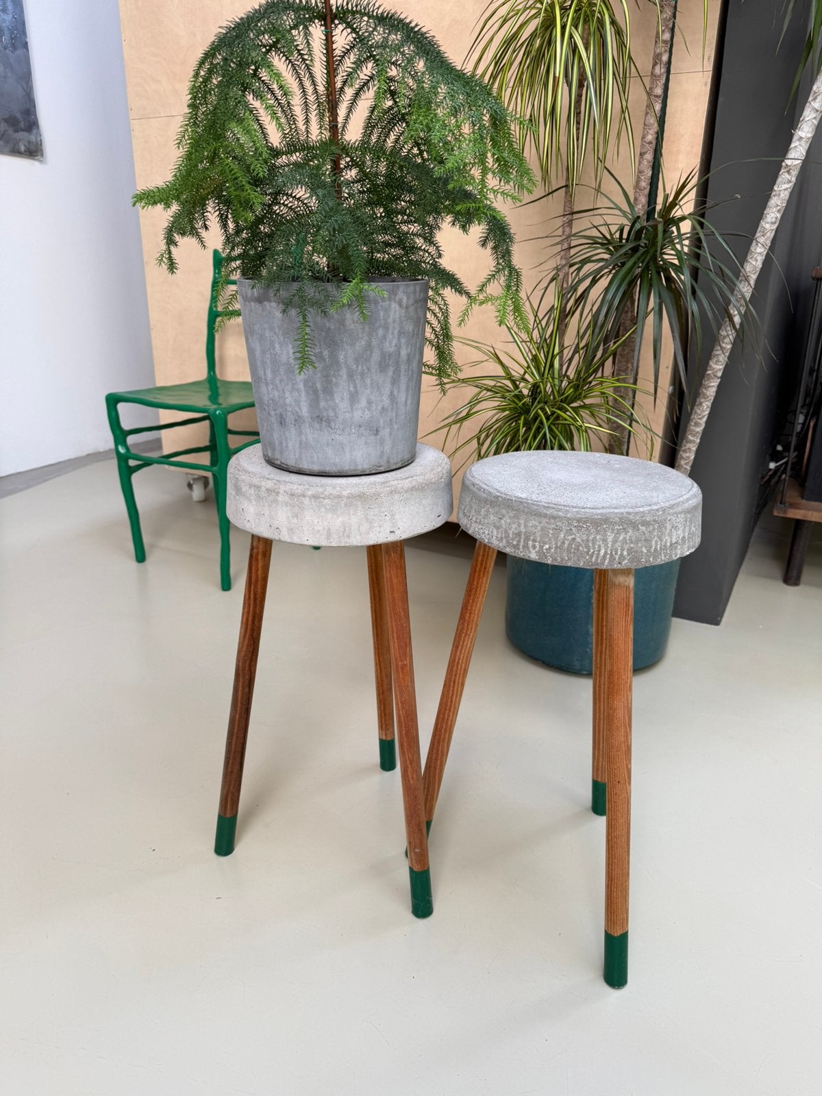 Krukken voor plantenpotten, Ophalen of Verzenden, Zo goed als nieuw, Hout