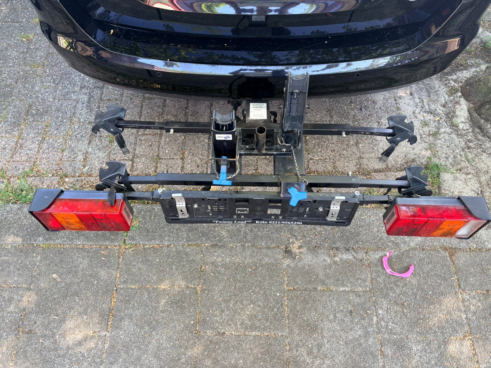 Fietsendrager, Ophalen, Zo goed als nieuw, Trekhaakdrager
