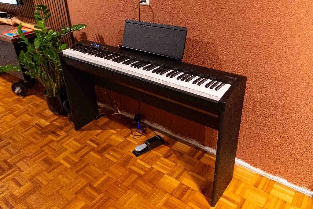 Roland FP-30X Zwart + KSC-70 - Topconditie!, Muziek en Instrumenten, Ophalen, Gebruikt, Zwart, Digitaal