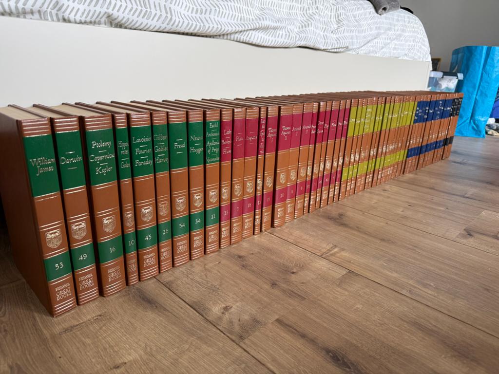 Encyclopedia Brittanica : Great books of the western world, Boeken, Encyclopedieën, Ophalen of Verzenden, Zo goed als nieuw