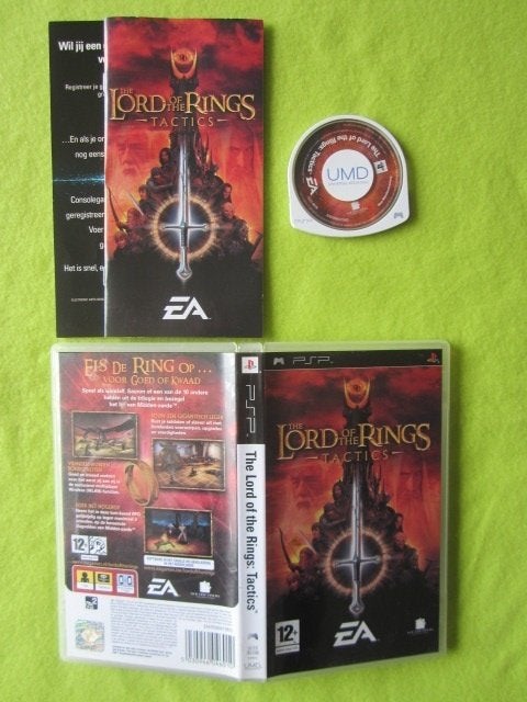 Lord of the Rings PSP Playstation, Spelcomputers en Games, 1 speler, Ophalen of Verzenden, Zo goed als nieuw, Role Playing Game (Rpg)