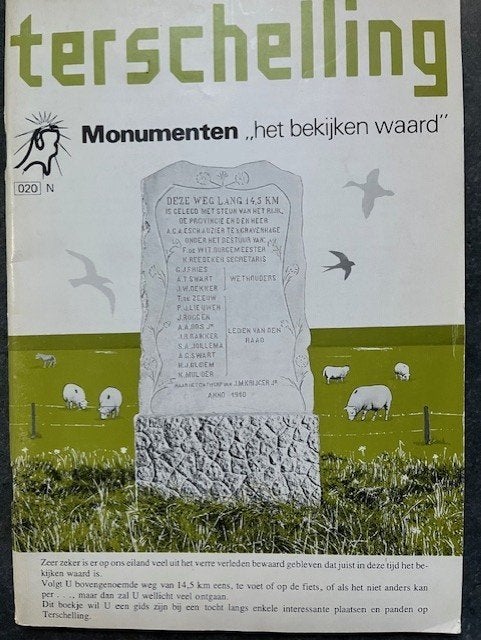 Terschelling Monumenten het bekijken waard koopje, Verzenden, Zo goed als nieuw