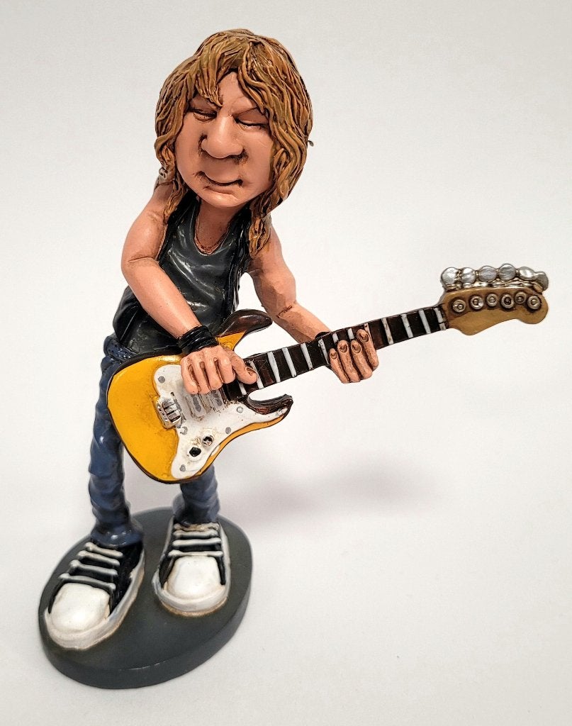 Dave Murray Iron Maiden beeldje by Warren Stratford deco
