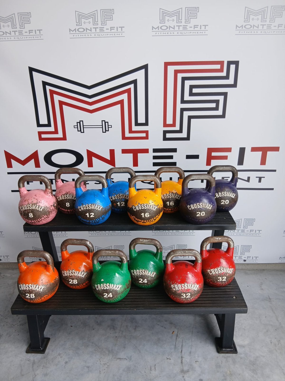 Kettlebells Competition Crossmaxx | Gekleurd
