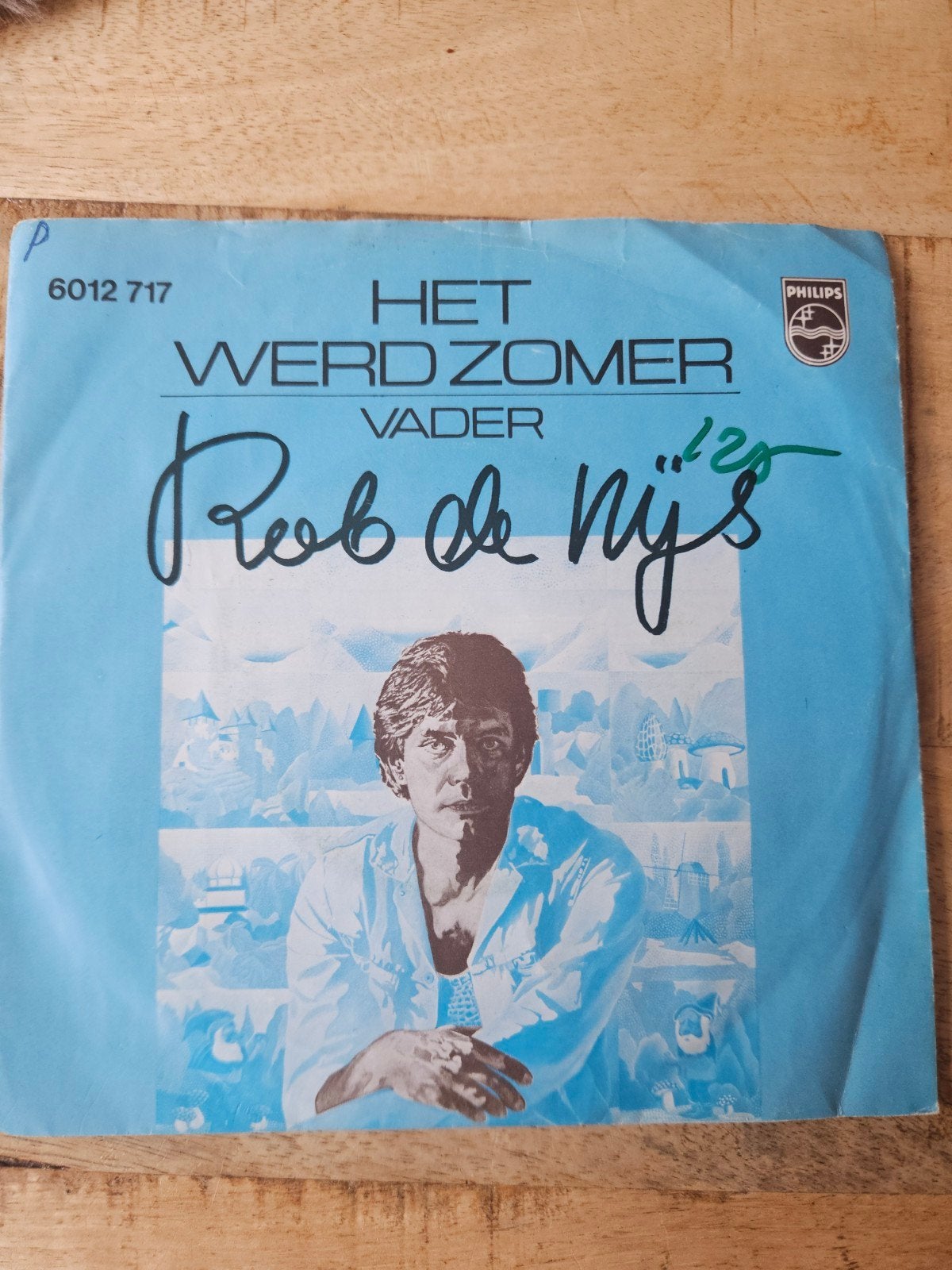 Rob de Nijs - Het Werd Zomer / Vader (Gesigneerd), Gebruikt, Ophalen of Verzenden, EP, Nederlandstalig