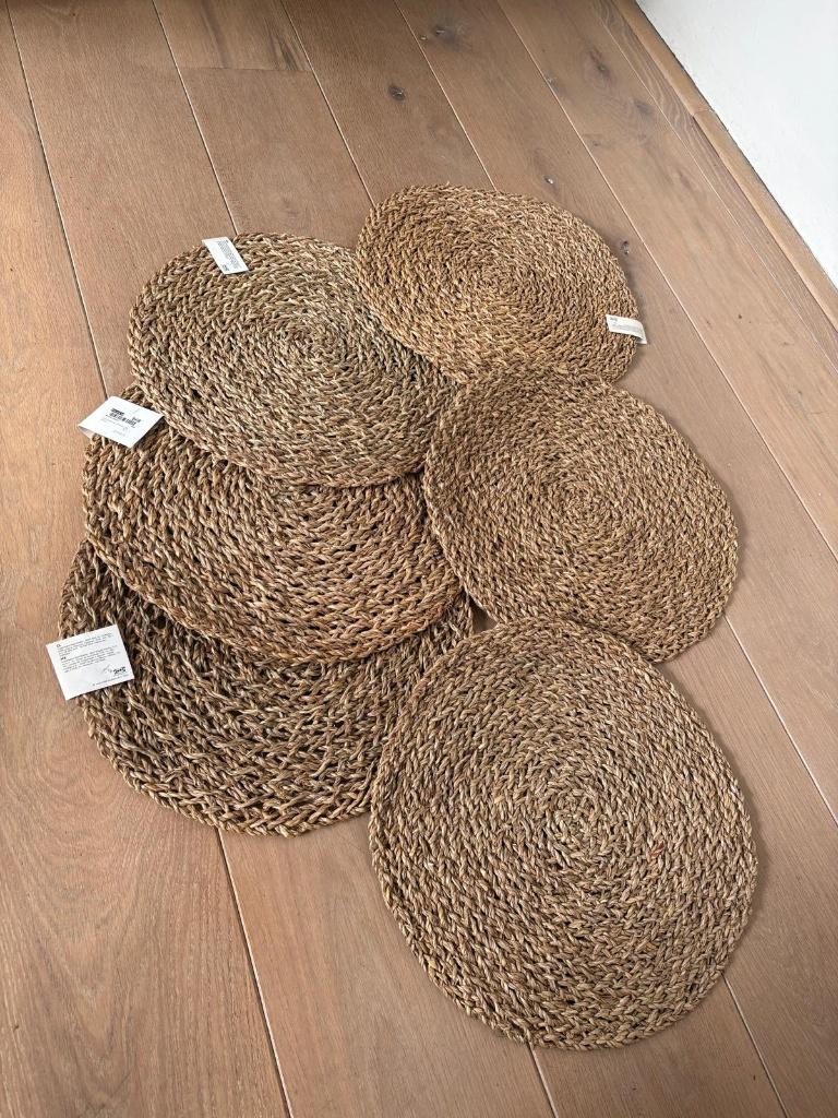 6 placemats van IKEA, Ophalen of Verzenden, Zo goed als nieuw, Bord