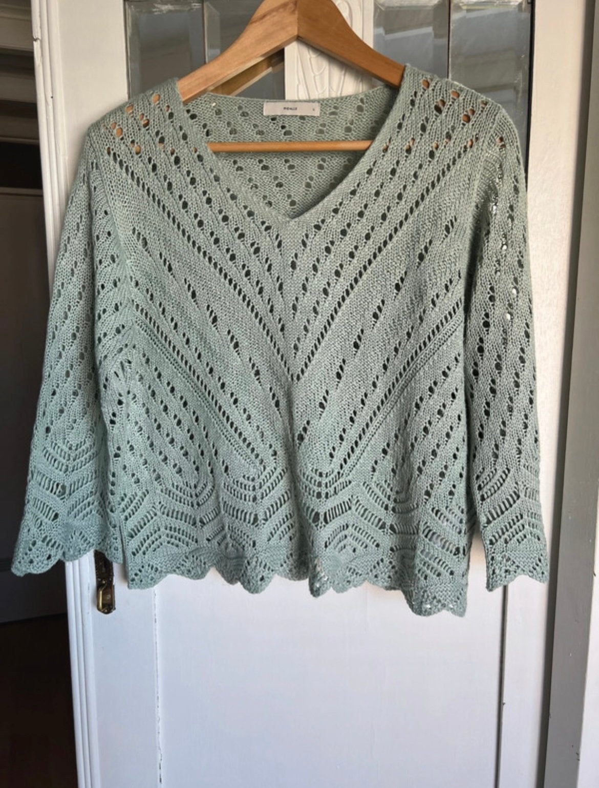 Pigalle dames  trui, Ophalen of Verzenden, Zo goed als nieuw, Maat 42/44 (L), Groen