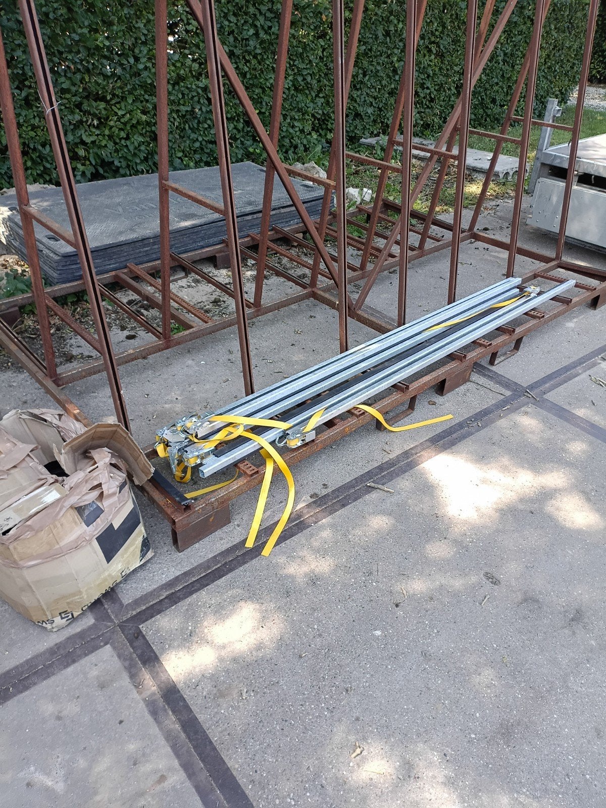 Glas/kozijnen transportbok voor klein prijsje, Ophalen, Nieuw, IJzer