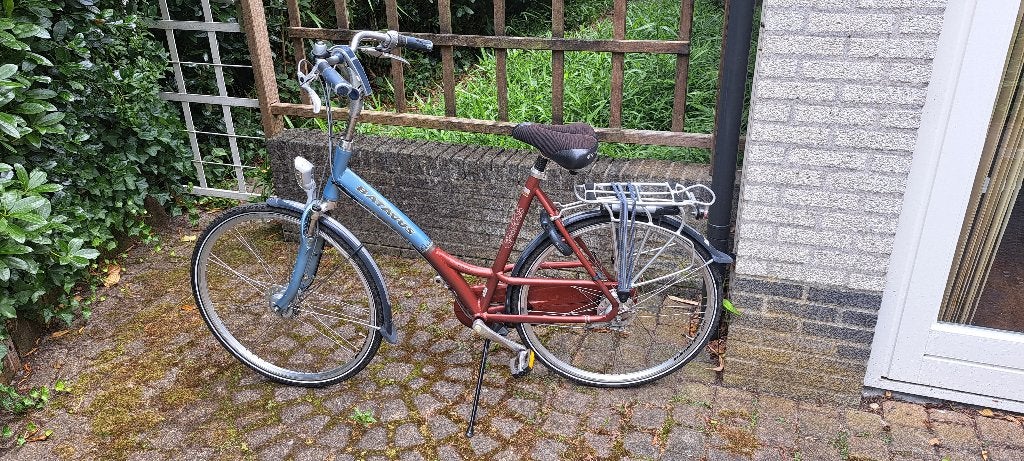 Damesfiets Batavus, Fietsen en Brommers, Fietsen | Dames | Damesfietsen, Ophalen, Versnellingen, Batavus, Schijfrem