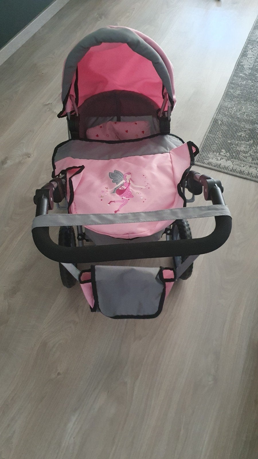 Poppen wandelwagen, Kinderen en Baby's, Speelgoed | Poppen, Ophalen, Zo goed als nieuw, Babypop