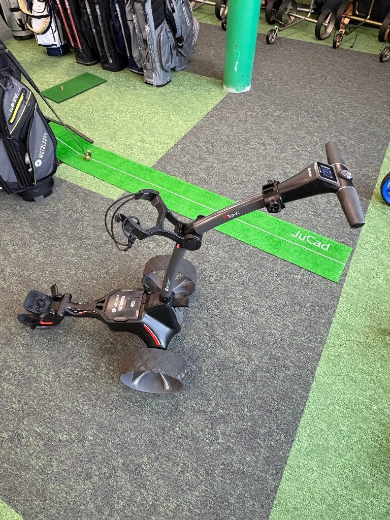 Motocaddy M1 DHC, elektrische golftrolley, Overige merken, Gebruikt, Motocaddy, Ophalen of Verzenden