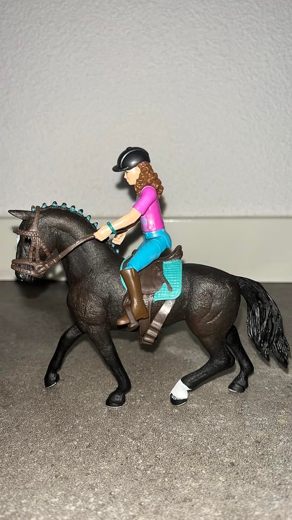 Schleich paard met ruiter, Ophalen, Zo goed als nieuw