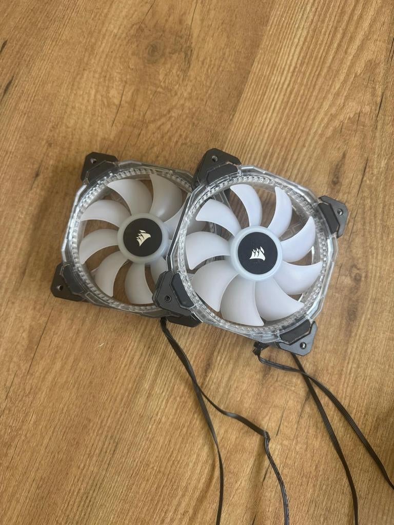 2 Corsair ventilatoren, Ophalen