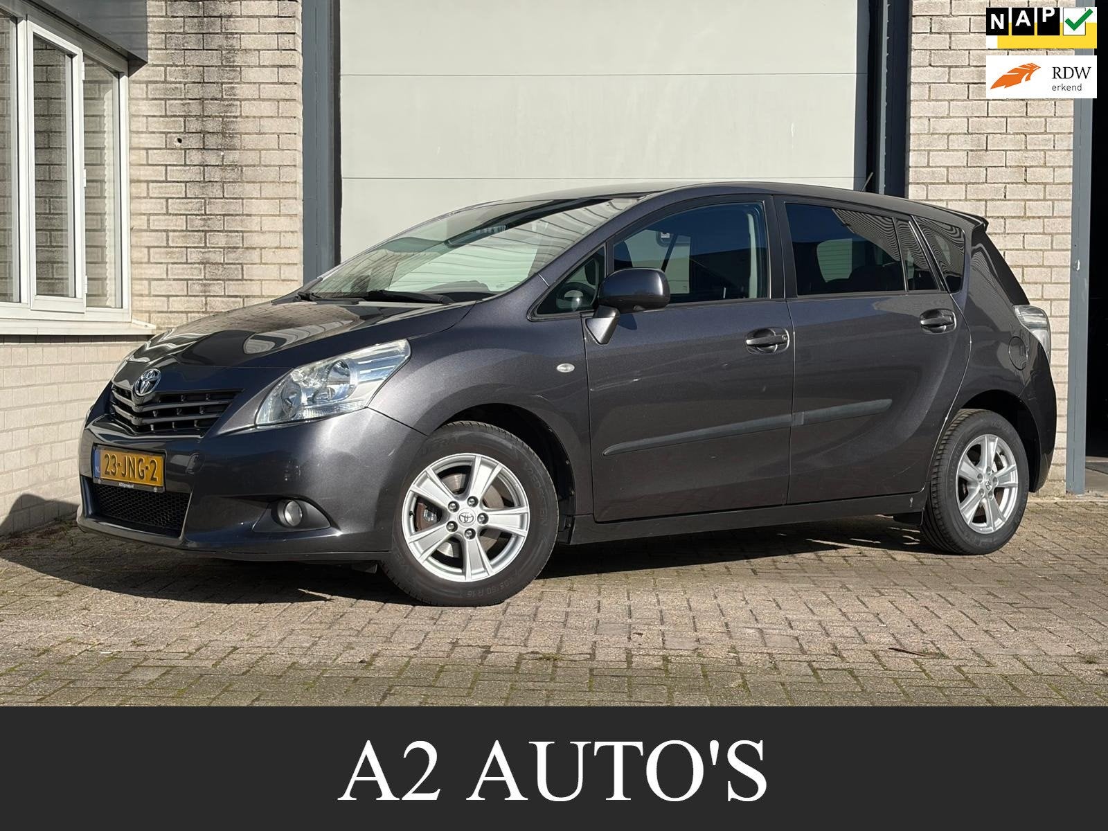 Toyota Verso 1.8 VVT-i Dynamic Business 7p Automaat|Ecc|Came, Auto's, Dealer onderhouden, Gebruikt, 4 cilinders, Bedrijf