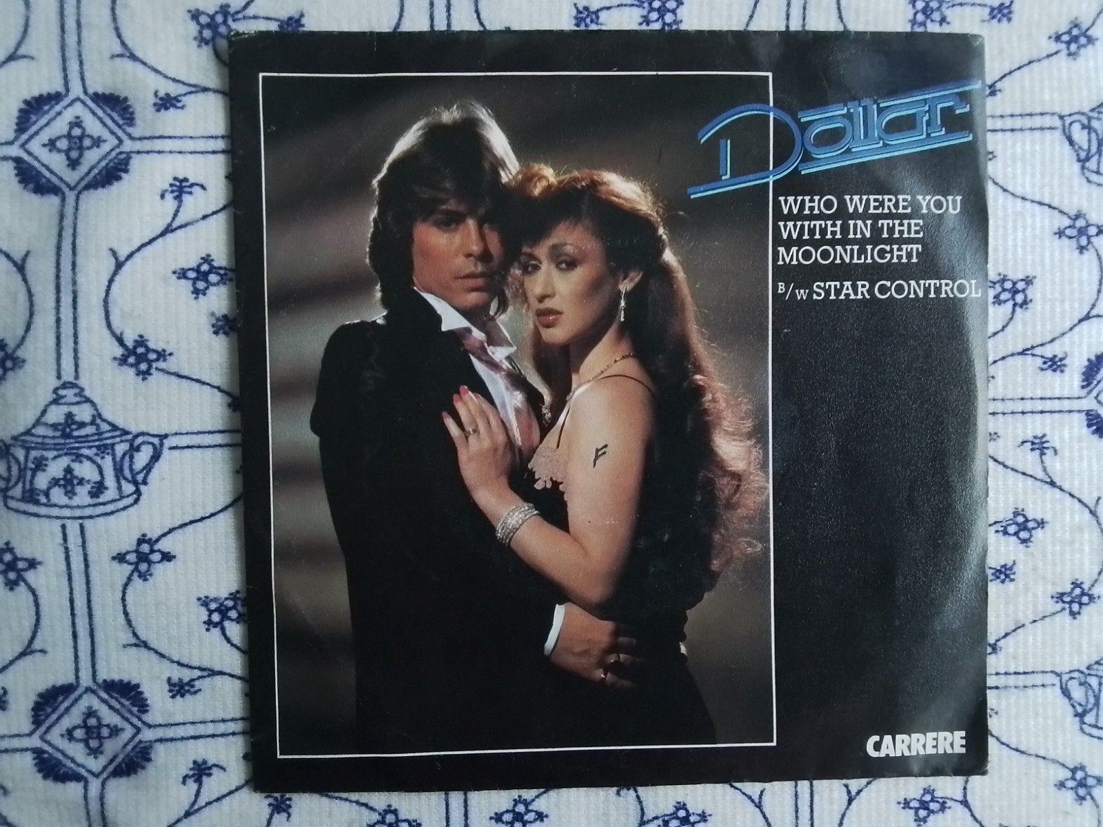 Dollar        Who were you with in the moonlight, Ophalen of Verzenden, Zo goed als nieuw, 7 inch, Pop