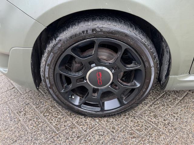 Fiat 500 0.9 Turbo Sport 105 PK *navi *climate *beats *16”, Auto's, Fiat, Voorwielaandrijving, Gebruikt, Zwart, Leder en Stof