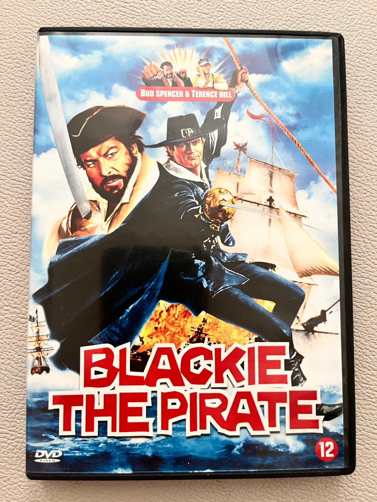 Blackie the Pirate DVD - Bud Spencer & Terence Hill, Cd's en Dvd's, Verzenden, Nederlands, Vanaf 12 jaar, Inclusief doosje