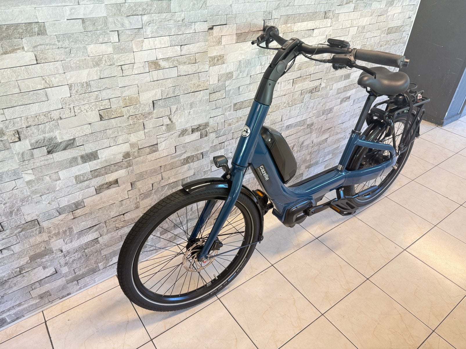 NIEUWSTAAT Gazelle Easyflow TOTAAL 269km D46cm, Ophalen, Zo goed als nieuw, 47 tot 51 cm, /