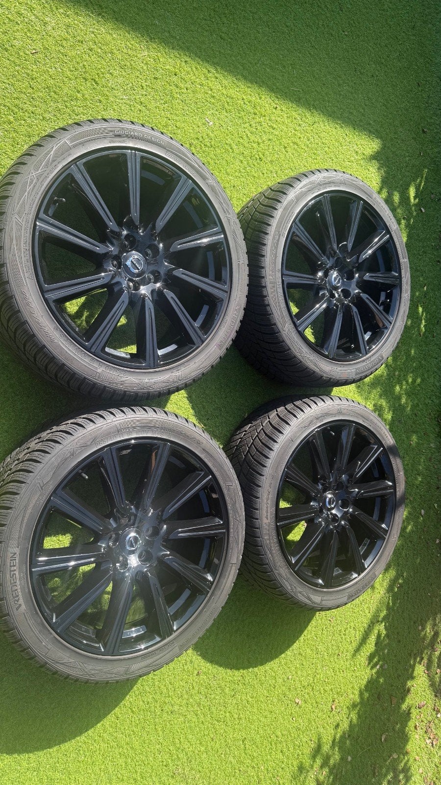 Volvo 19 inch velgen met Vredestein Wintrac Pro banden, Auto-onderdelen, Gebruikt, 255 mm, Banden en Velgen, Winterbanden