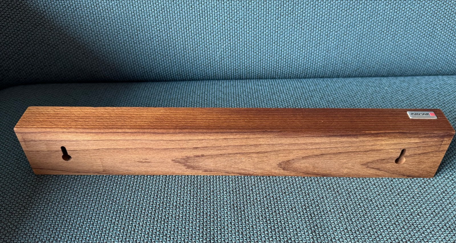 Wüsthof magnetisch messenhouder van hout, Overige typen, Hout, Ophalen of Verzenden, Zo goed als nieuw