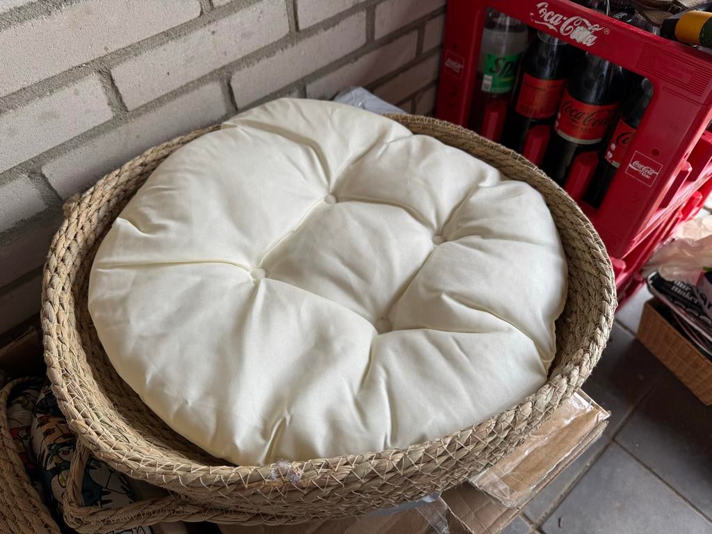 Kattenmand van bamboeriet met kussen, Dieren en Toebehoren, Verzenden, Nieuw
