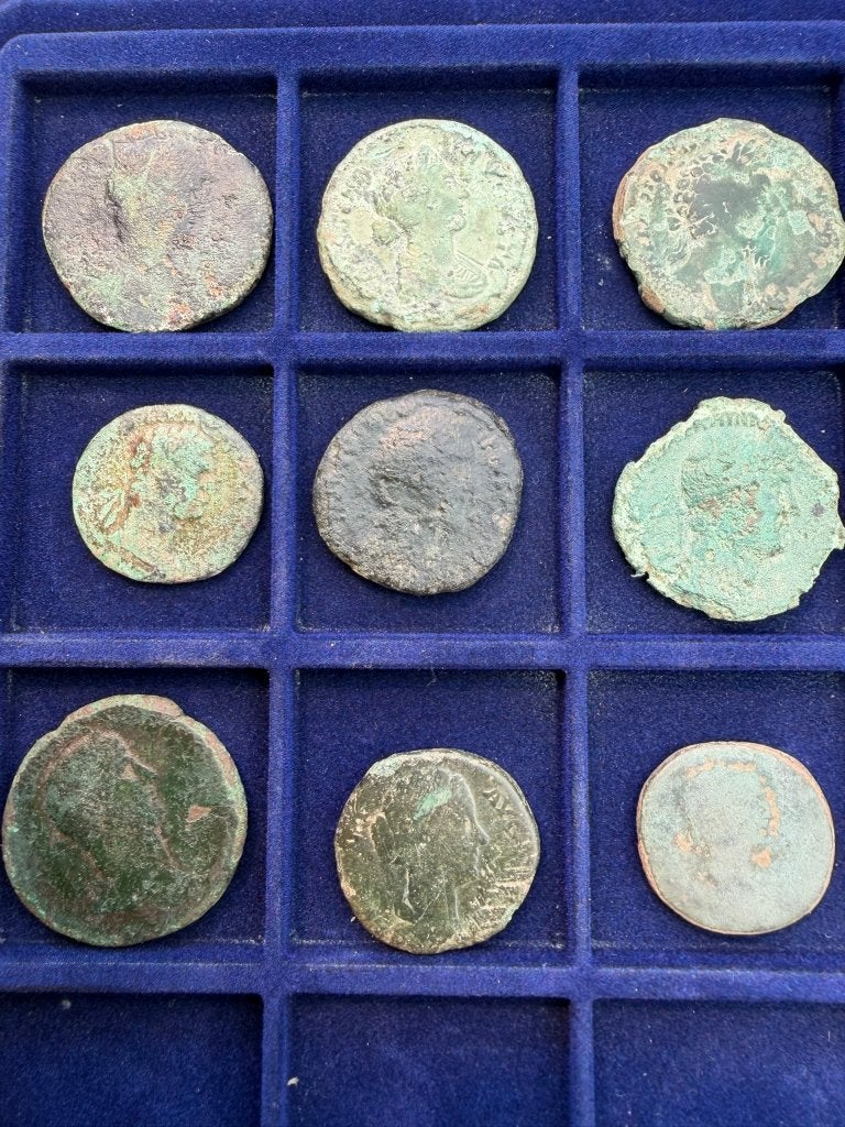 Lot Romeinse munten, Ophalen of Verzenden, Buitenland, Munten