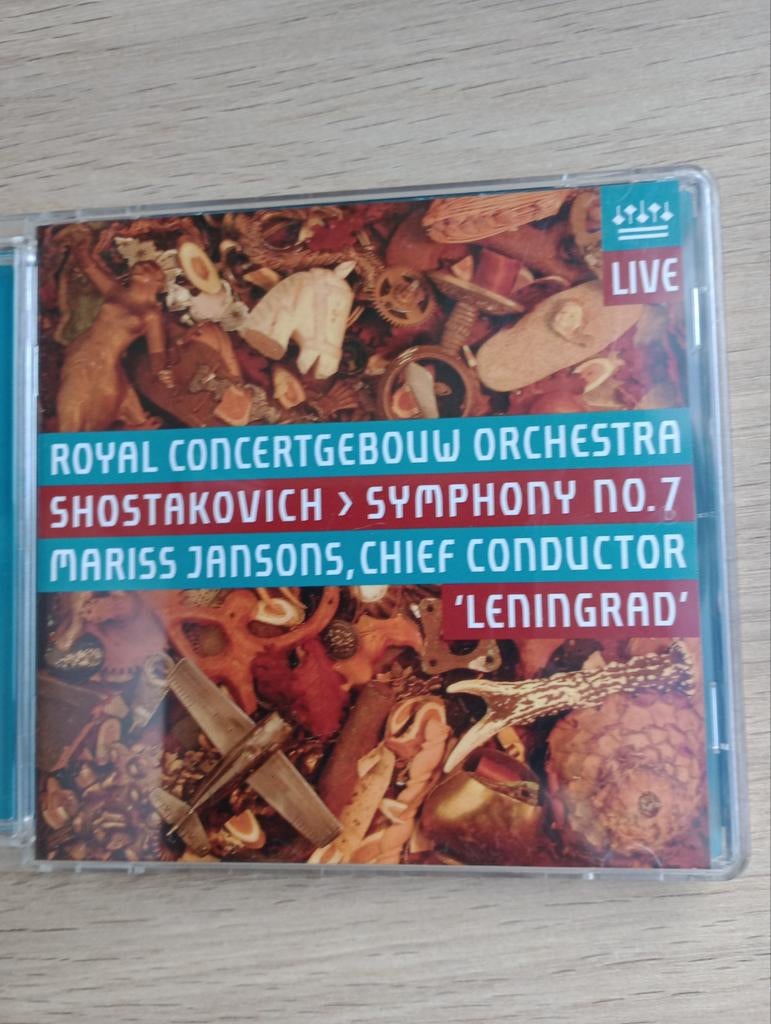 Shostakovich Symfonie 7 'Leningrad' - RCO/KCO Mariss Janson, Cd's en Dvd's, Cd's | Klassiek, Ophalen of Verzenden, Modernisme tot heden