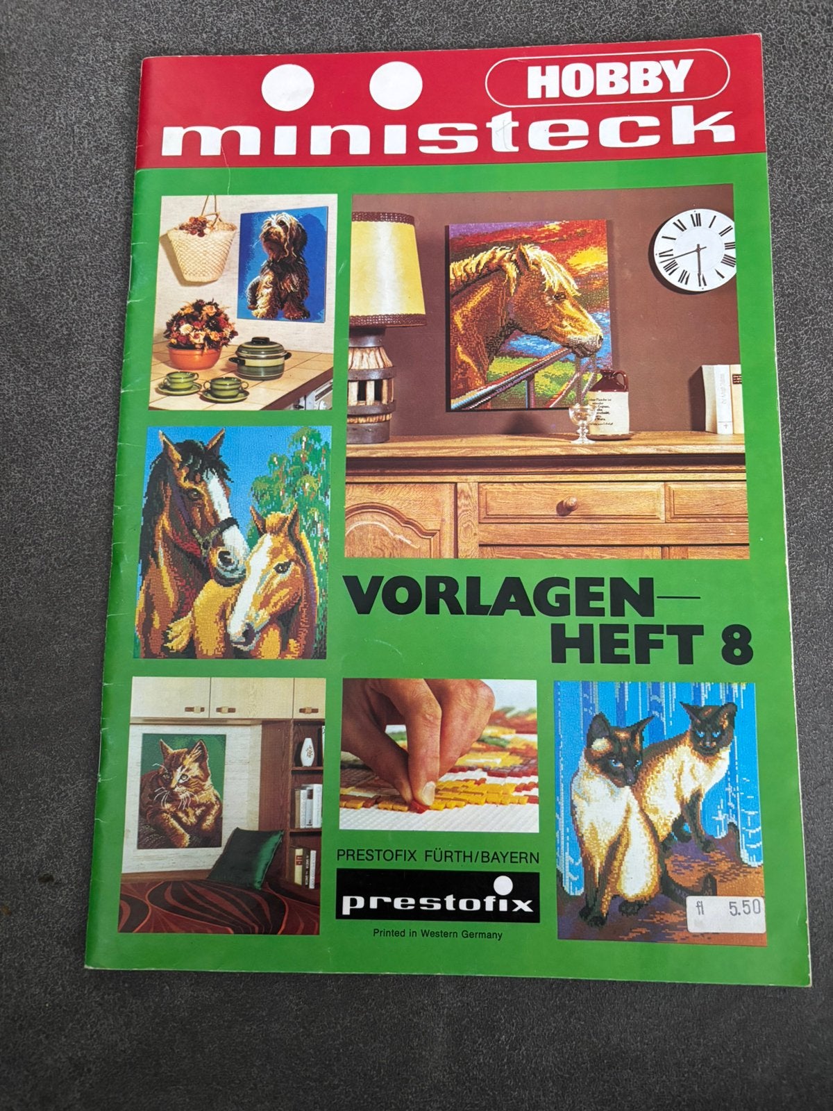 Boekje Ministeck voorbeelden, Hobby en Vrije tijd, Ophalen of Verzenden, Gebruikt, Voorbeeldboek