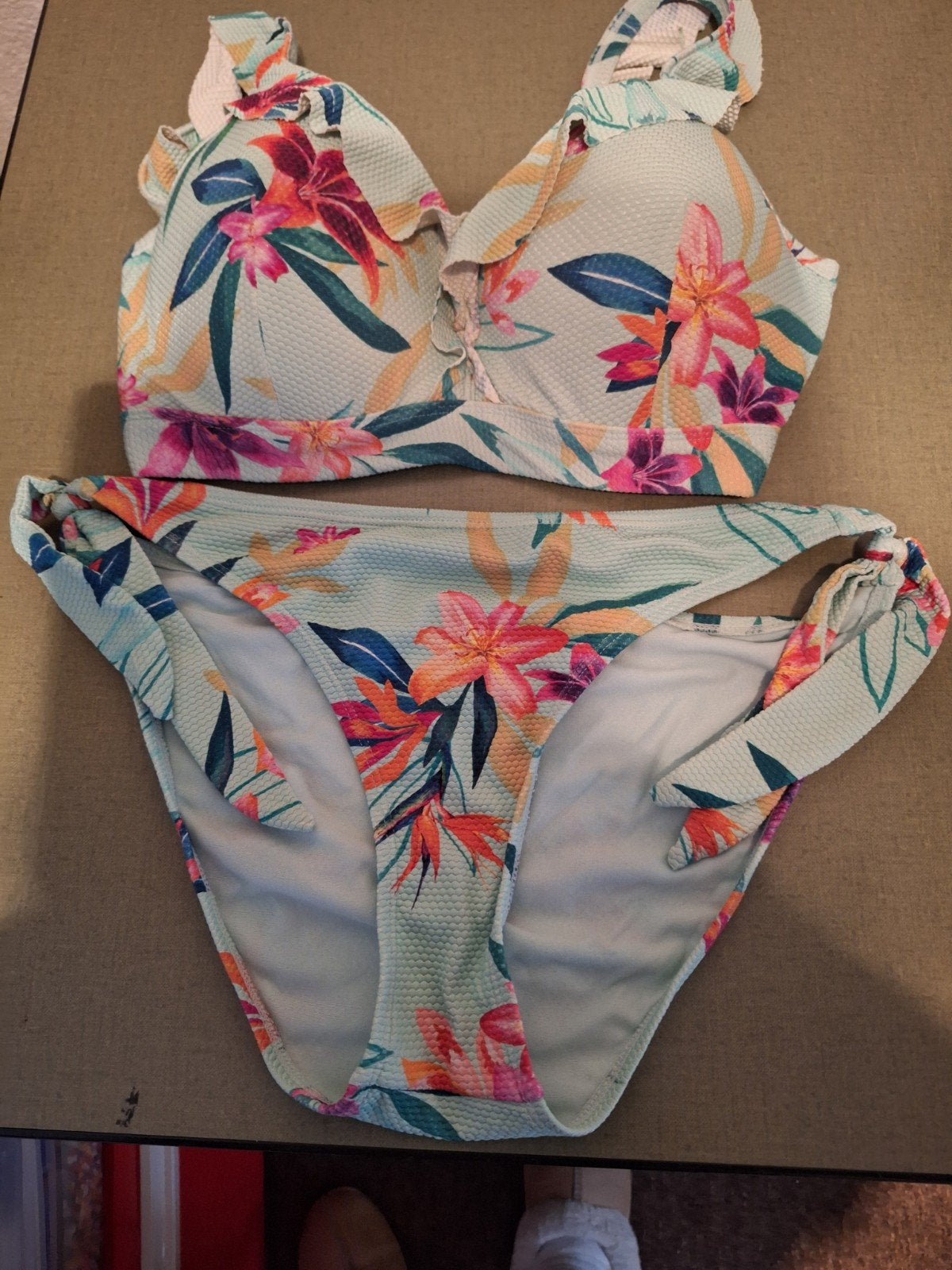 bikini ..zgan .livera .maat 40 .cup F, Livera, Ophalen of Verzenden, Zo goed als nieuw, Bikini