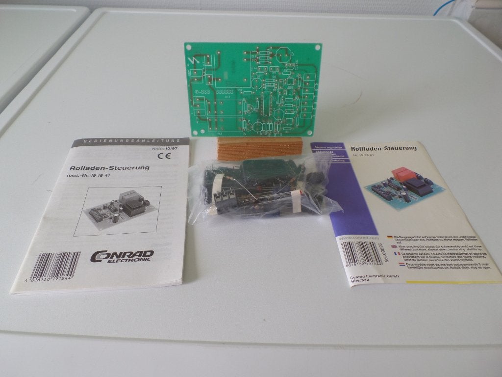 Rolluikbesturing, CONRAD, elektronica bouwpakket-(#9195), Ophalen of Verzenden, Zo goed als nieuw