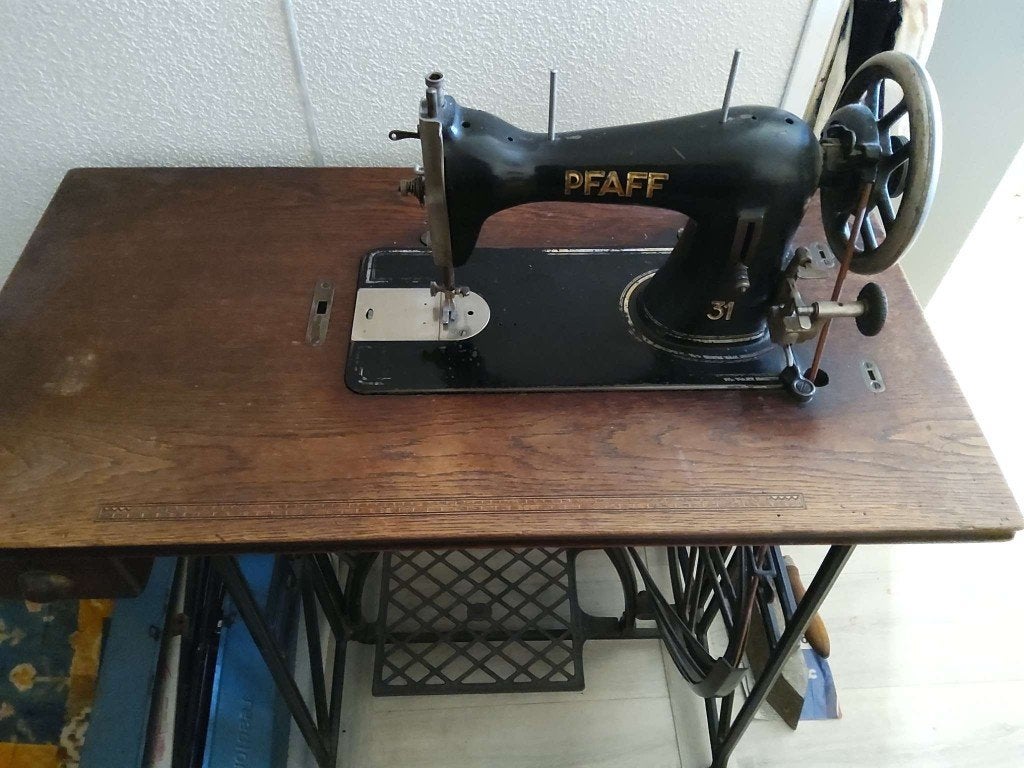 naaimachine PFAFF, Ophalen
