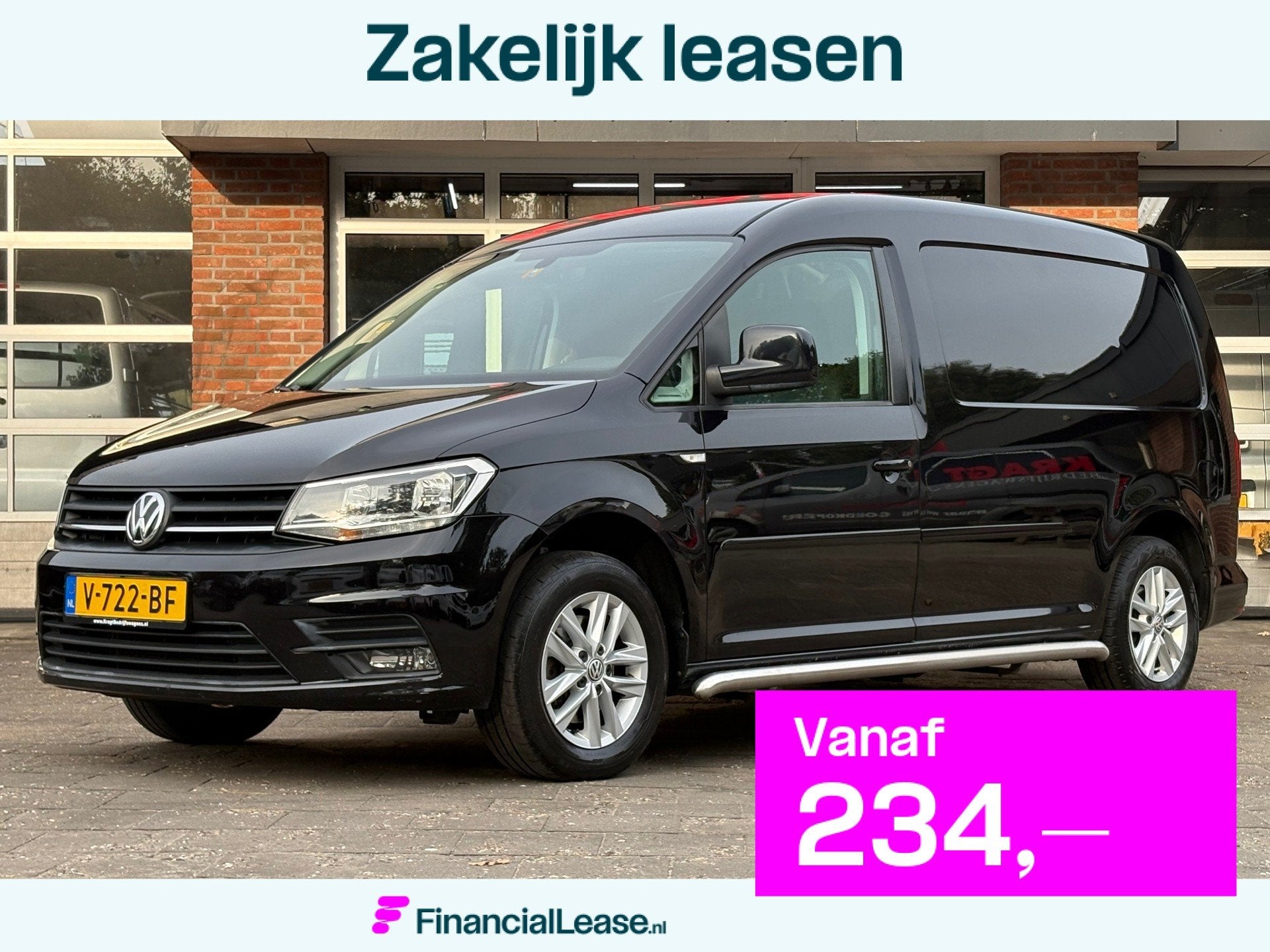 Volkswagen Caddy 2.0 TDI L2H1|MARGE|AUTOMAAT|EURO6|NAP|stoel, Dealer onderhouden, Gebruikt, 4 cilinders, Volkswagen