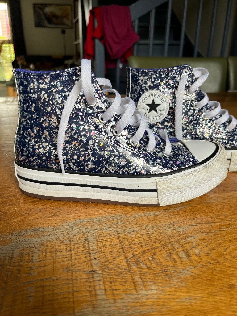 Sneakers hoog Converse, Meisje, Schoenen, Ophalen of Verzenden, Zo goed als nieuw