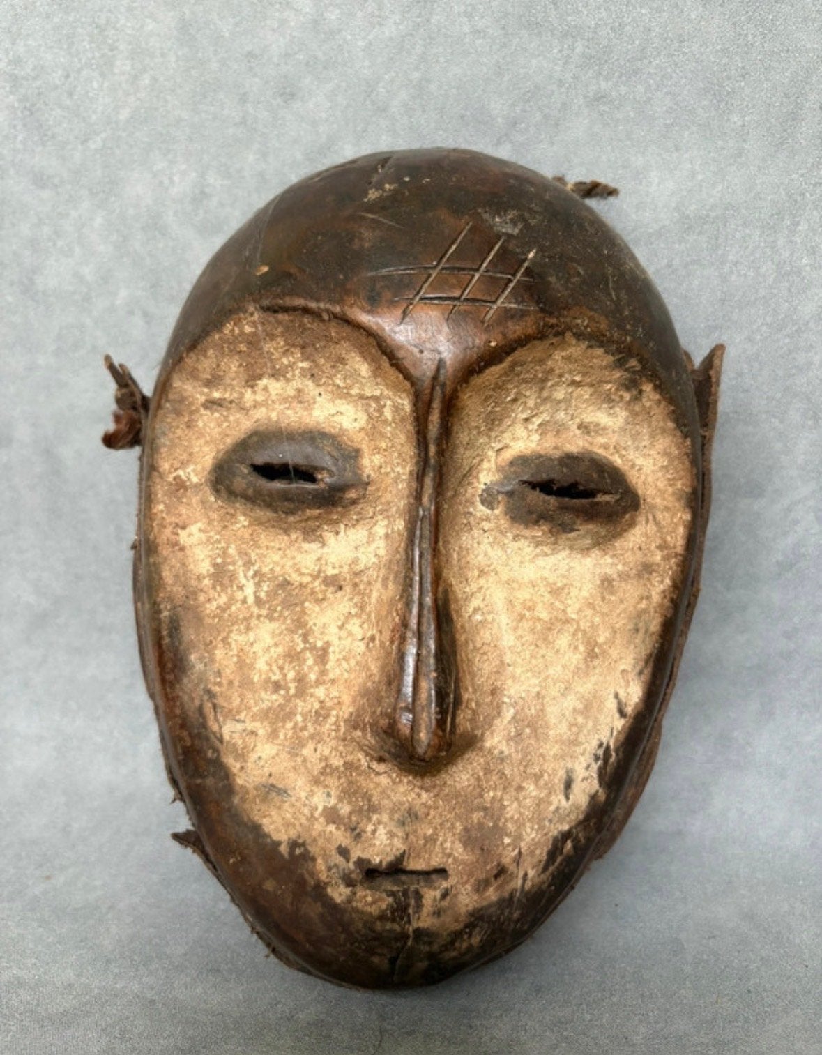 Lega Bwami Wooden Ritual Mask – Lega (Congo) | African Art, Hout, Bruin, Afrika, Masker