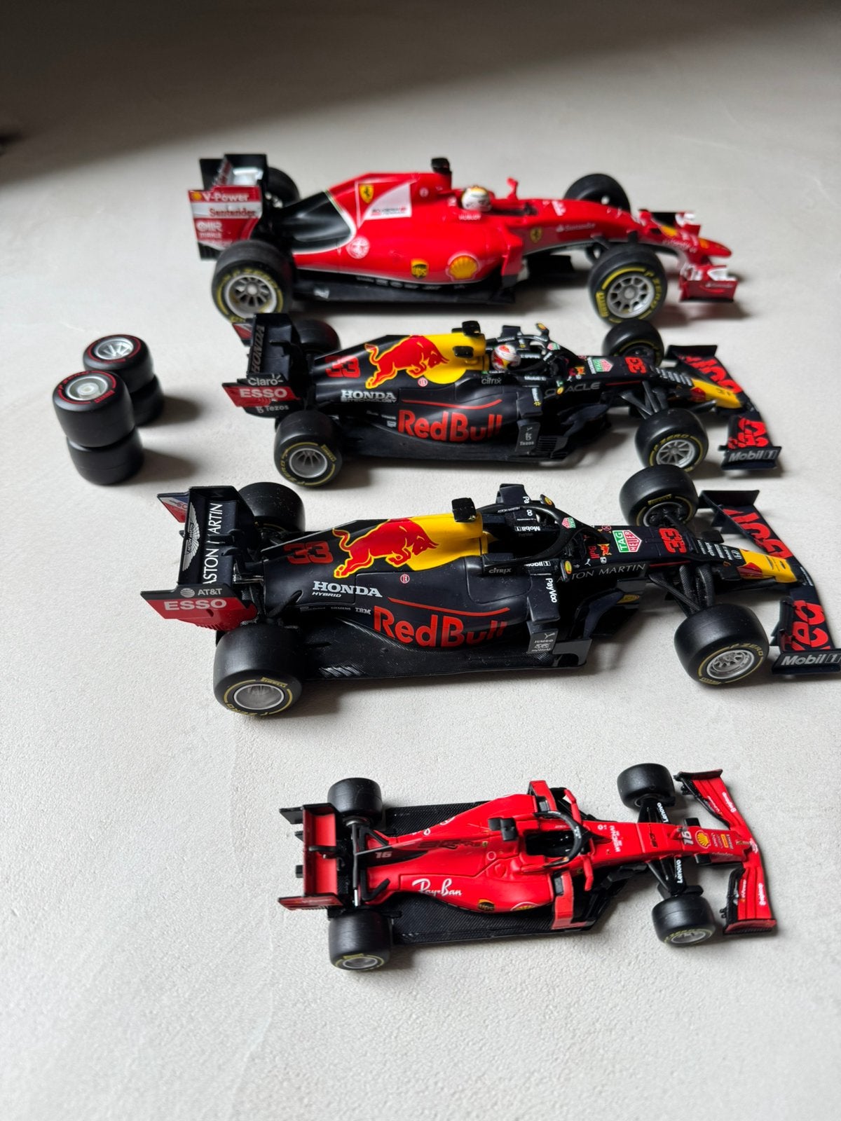 F1 Formule 1 wagens auto’s Ferrari Red Bull, Overige merken, 1:50 of kleiner, Auto, Ophalen of Verzenden