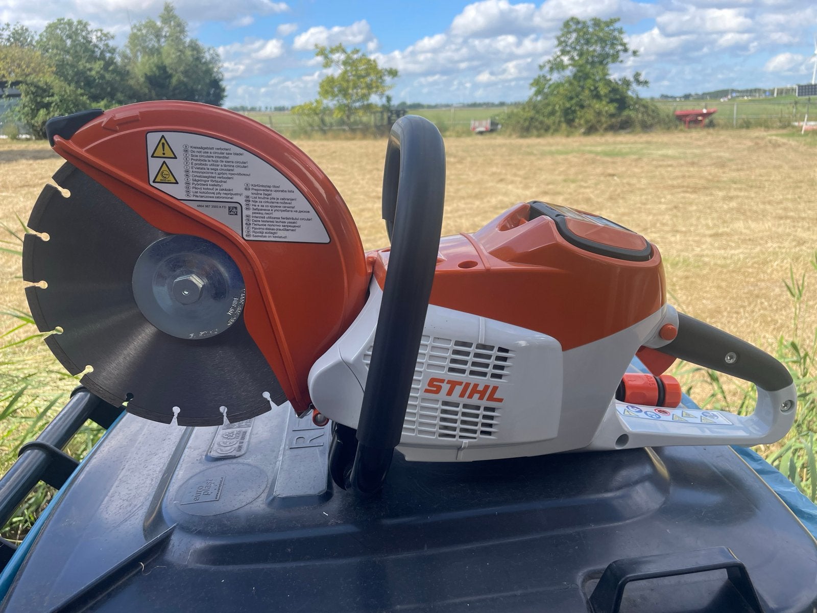 Stihl TSA 230 doorslijper met AL 101 lader, Doe-het-zelf en Verbouw, Ophalen, 70 mm of meer, Overige typen, Nieuw