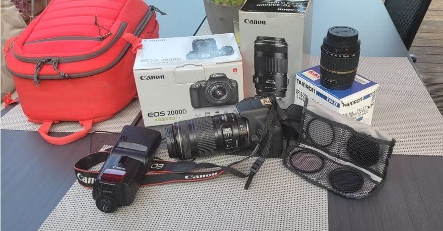 Canon fototoestel en toebehoren, Ophalen, Bluetooth, Gebruikt, Spiegelreflex