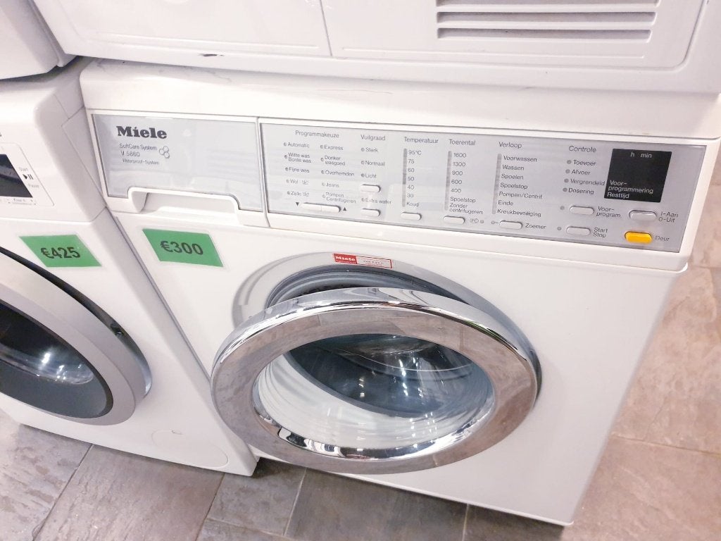 Wasmachine Miele 6kg️️️ ️️️ A++ INC GARANTIE, Ophalen, Zo goed als nieuw, Voorlader, 85 tot 90 cm