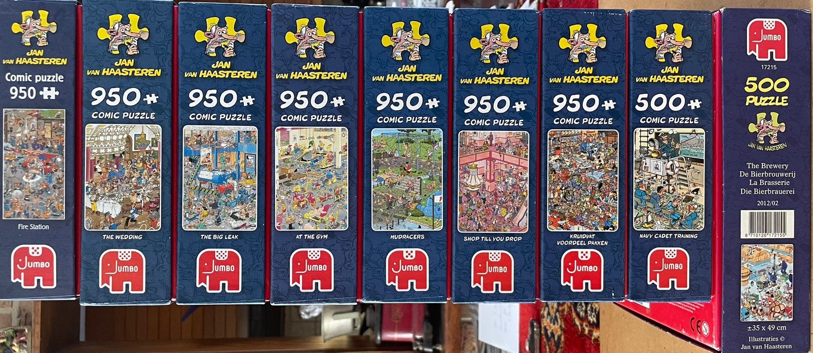 9 complete Jan van Haasteren puzzels (m2451405528) — Denksport en ...