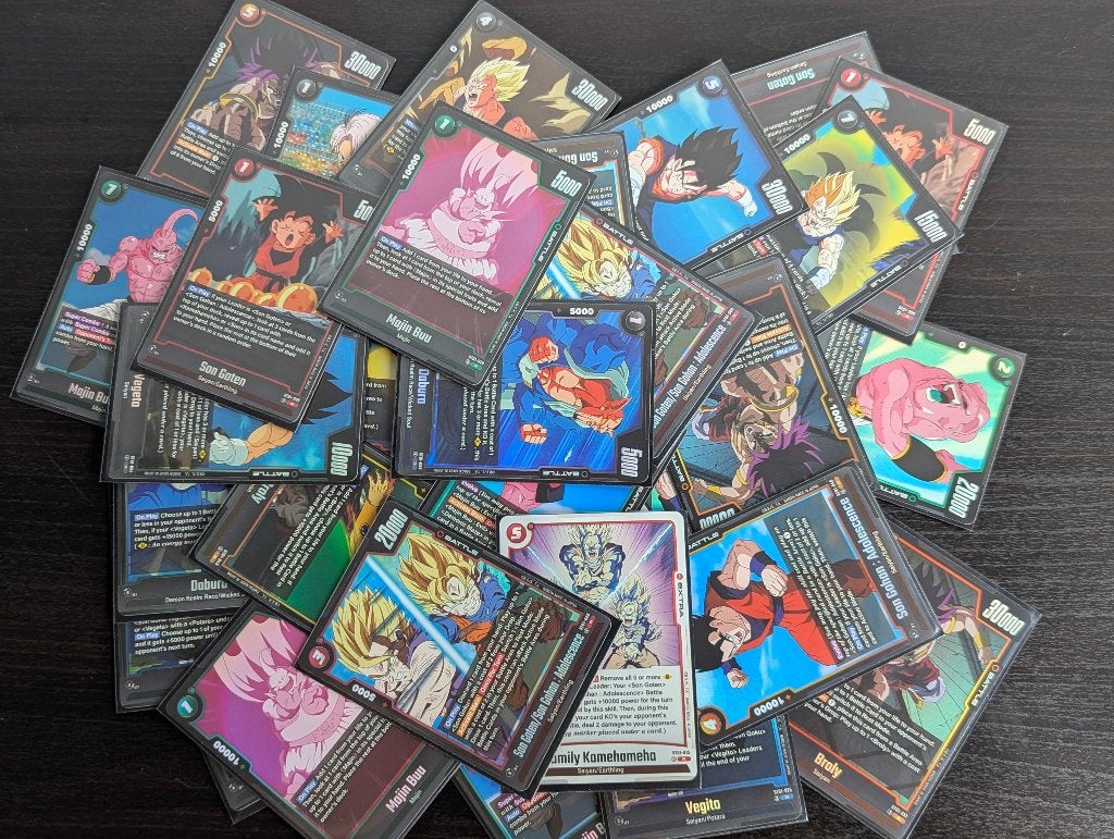 38 Rare - Story Booster - Dragon Ball Super Kaarten, Ophalen of Verzenden, Gebruikt, Meerdere kaarten