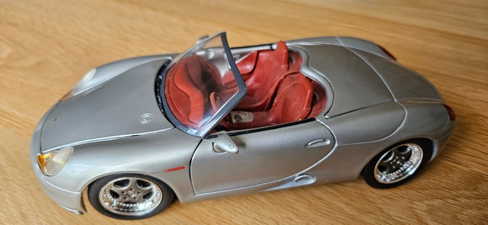 Porsche Boxster 1:18, Ophalen of Verzenden, Zo goed als nieuw, Auto, Maisto