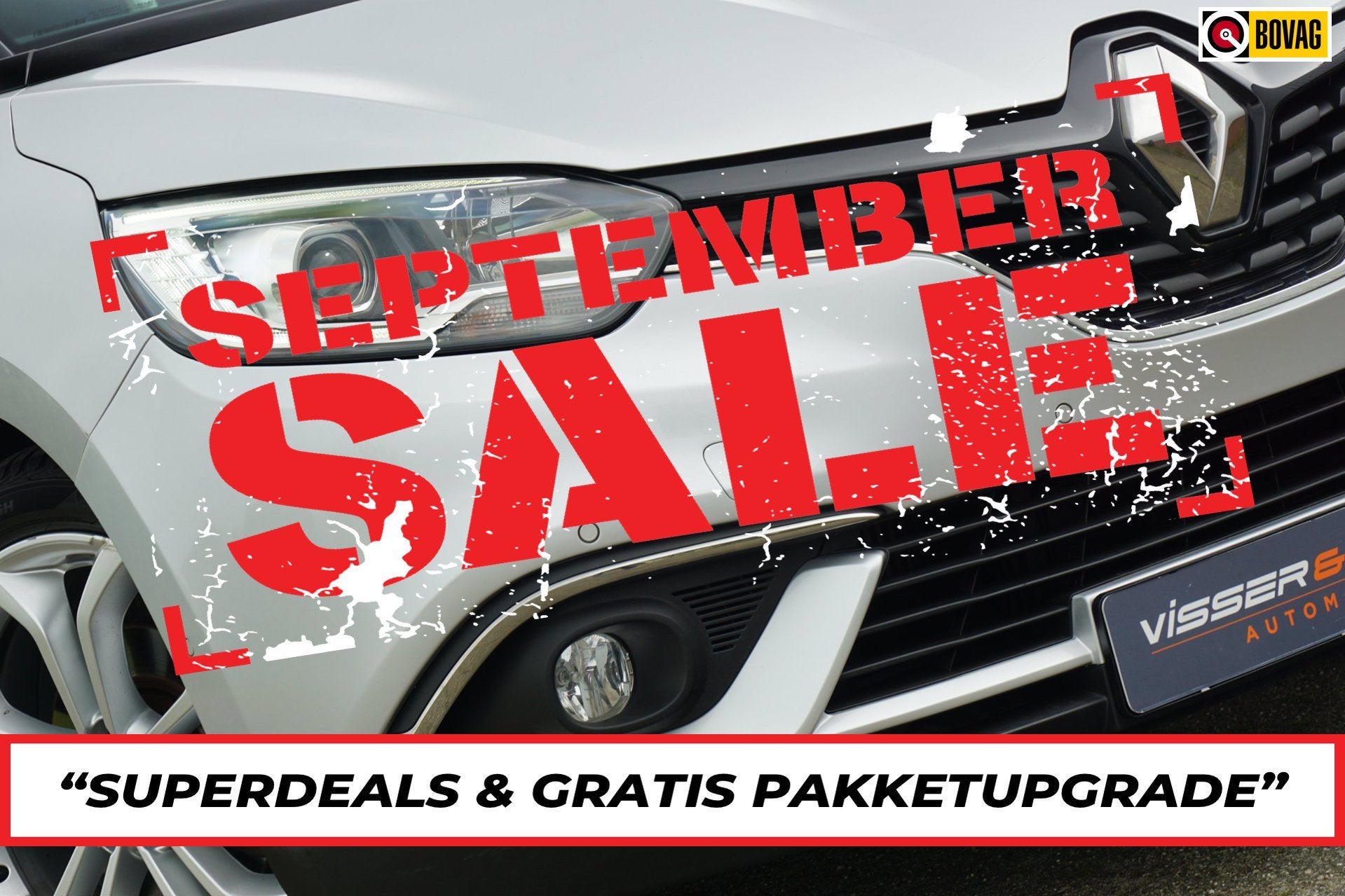 Renault Grand Scénic 1.2 TCe Intens 7p. | Gris Platine | R-, Auto's, Voorwielaandrijving, Dealer onderhouden, Gebruikt, 4 cilinders