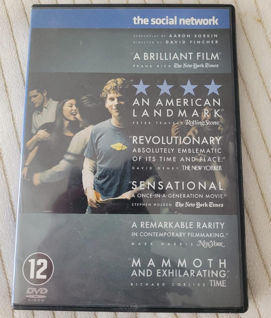 The social network aaron sorkin david fincher, Alle leeftijden, Ophalen of Verzenden, Zo goed als nieuw