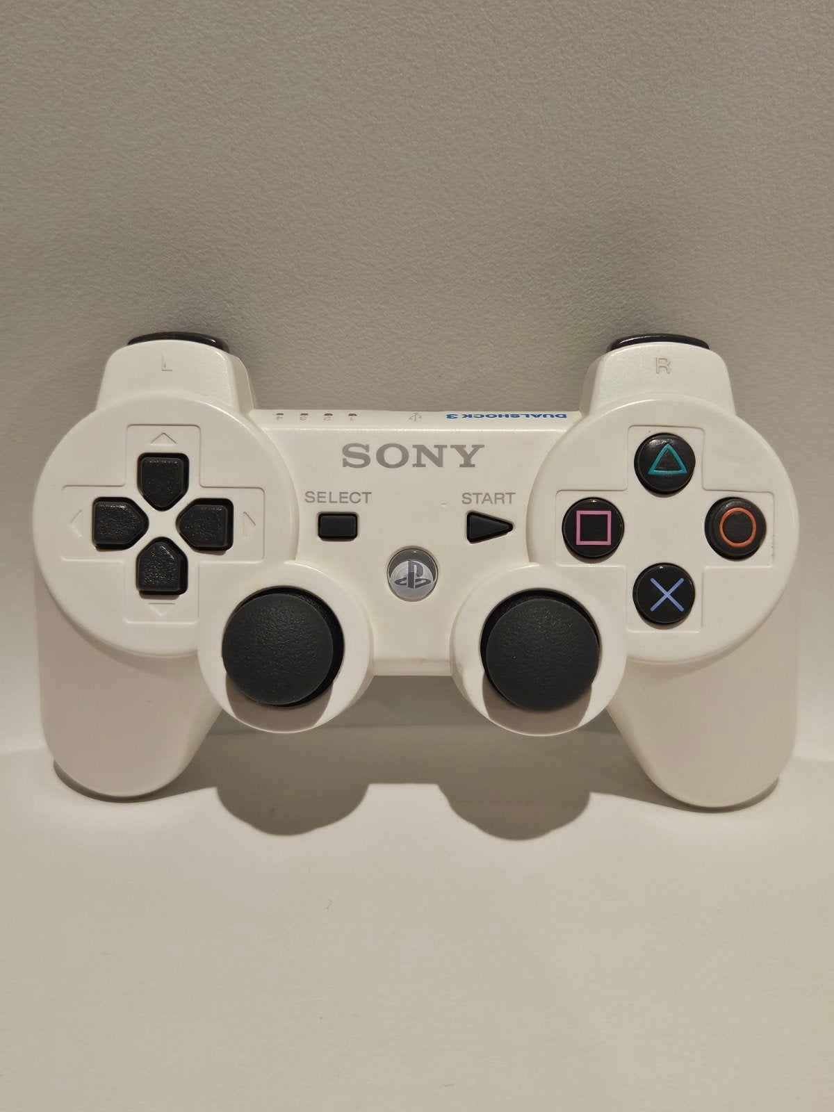Sony PS3 Classic White controller, PlayStation 3, Ophalen of Verzenden, Zo goed als nieuw, Controller