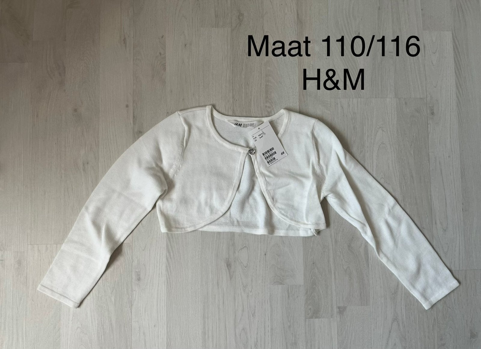 Nieuwe bolero, maat 110/116, merk: H&M, Ophalen of Verzenden, Nieuw, Meisje, Trui of Vest