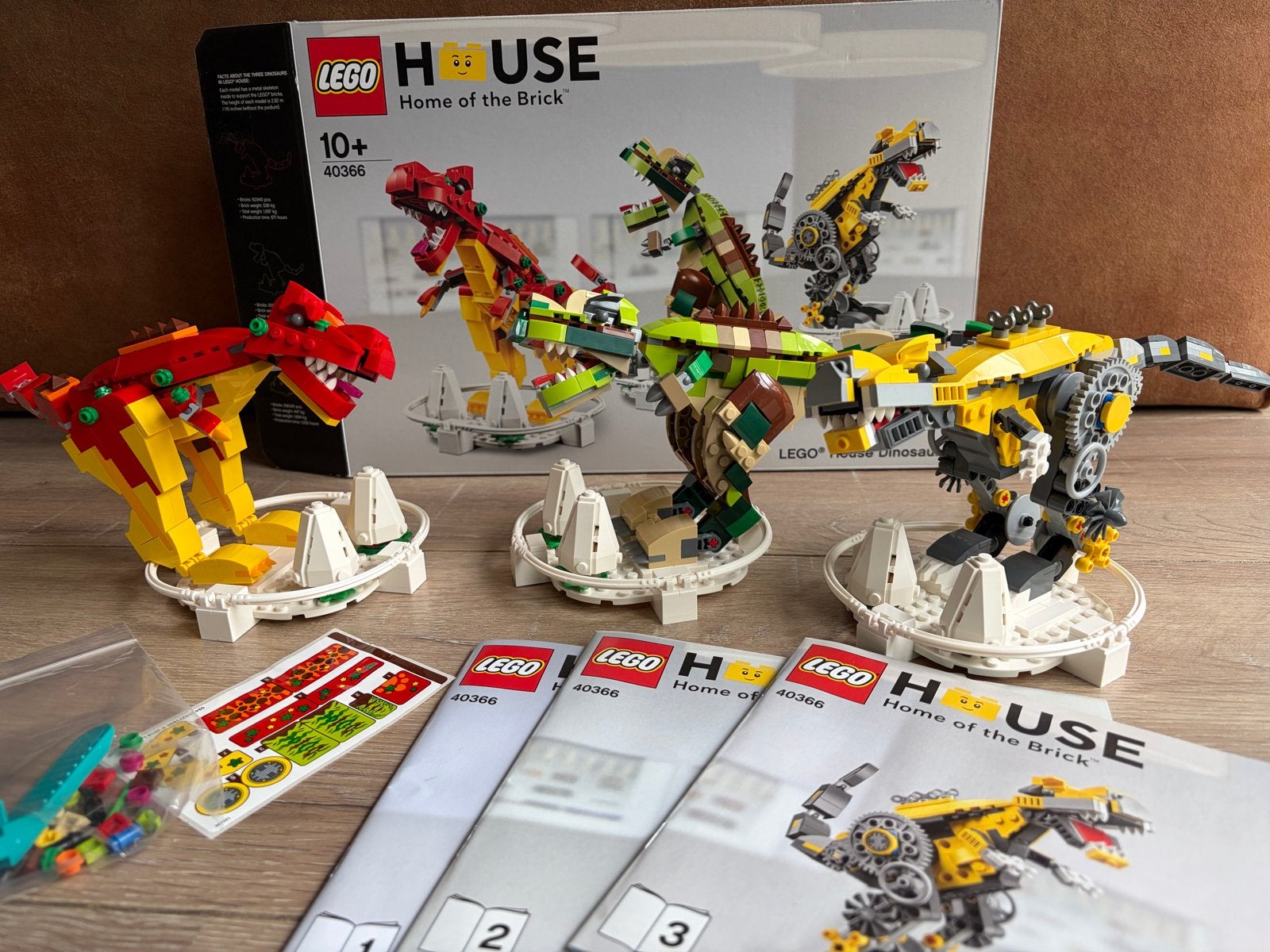 LEGO House 40366 Dinosaurus set - Nieuwstaat, Overige thema's, Lego, Ophalen of Verzenden, Zo goed als nieuw