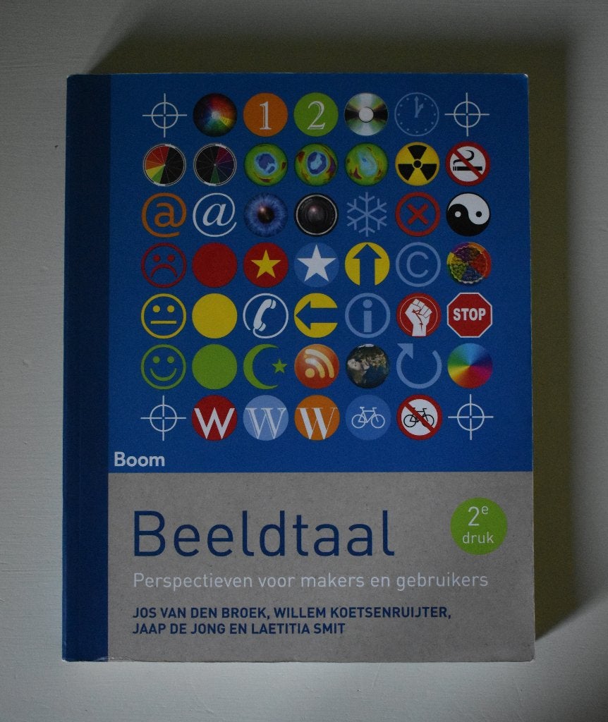 Beeldtaal - Jos van den Broek- 2e druk, Zo goed als nieuw, Jos van den Broek, Beta, HBO